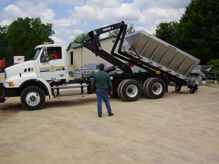 Skid Mount Hopper @ City of Jackson, MI