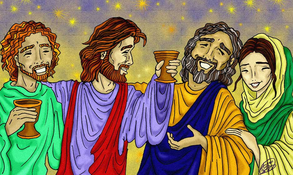 Ilustrando... y Dios 10 de febrero. FIESTA