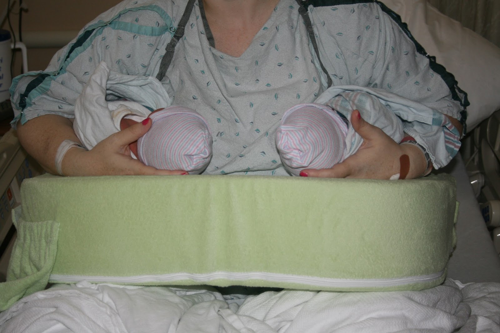 Trying To Go Green My Brest Friend Twin Nursing Pillow