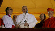 Francisco I, el argentino Jorge Mario Bergoglio, el tercer Papa del tercer . papa franciscoi