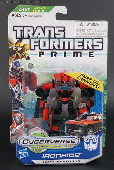 The Bad Flip Blog: Transformers Prime : IronhideTOY!