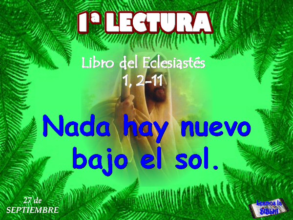 vanidad de vanidades julio arboleda lecturas del dia lecturas y liturgia del 31 de julio de 2016 vanidad de vanidades julio arboleda lecturas del dia lecturas y liturgia del 31 de julio de 2016