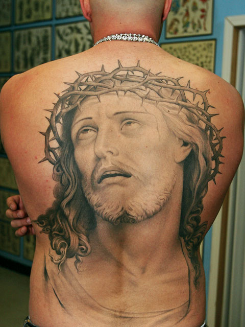 Jesus Tattoo On Back | beloved jesus christ tattoos Jesus Tattoo On Back | beloved jesus christ tattoos