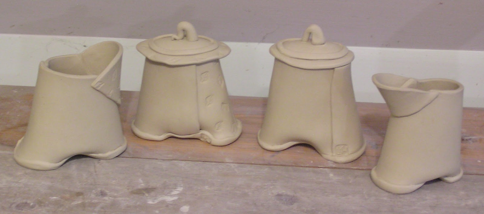 Fine Mess Pottery Slab Work