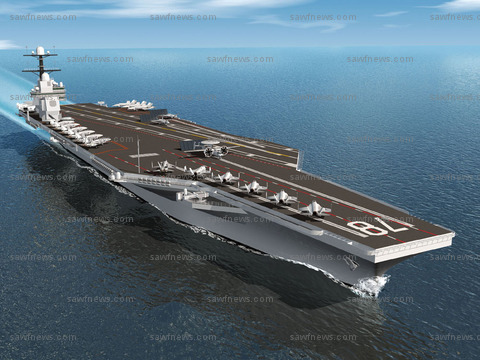 Indian Aircraft Carrier on Indian Navy Chooses Emals With Newly Attack Aircraft Carrier