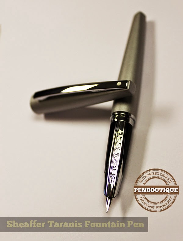 Sheaffer Taranis White Lightning Fountain Pen-Montgomery Pens Fountain Pen  Store 212 420 1312