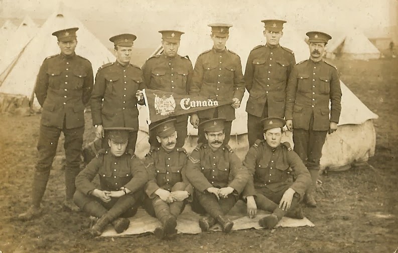Princess+Patricia+Regiment Princess Pat's in Camp in England Before Moving to Western Front