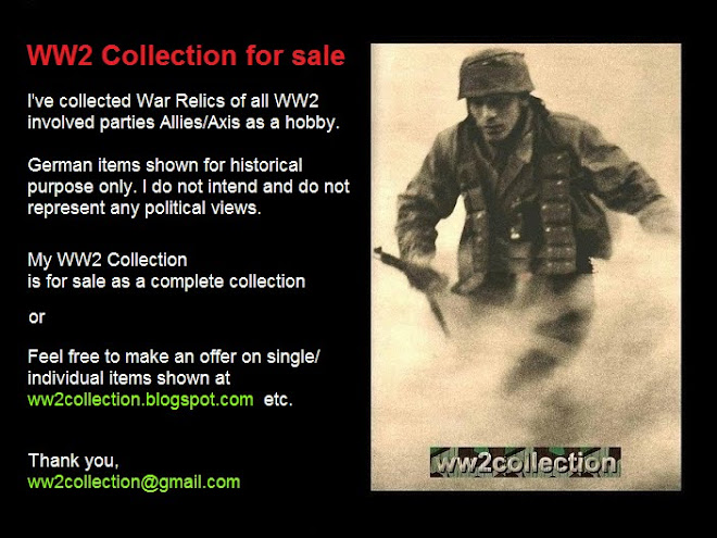 FOR SALE WW2 Collection, German Militaria, WW2 German Uniforms and WW2 German uniforms Mannequins