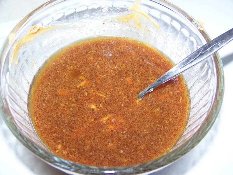 Kitchen Simmer Chicken in Spicy Asian Peanut Sauce