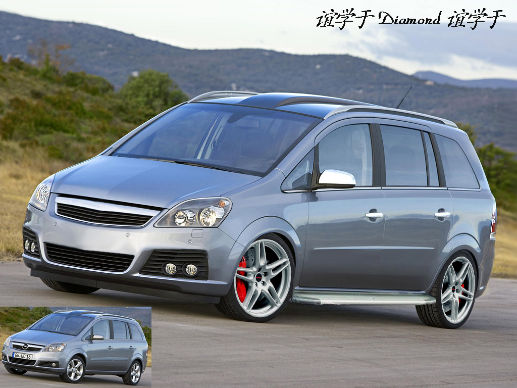 Opel Zafira A Tuning Bilder