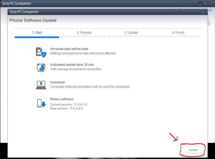 Cara Upgrade Firmware Sony Xperia Via Sony Pc Companion Nyess Android