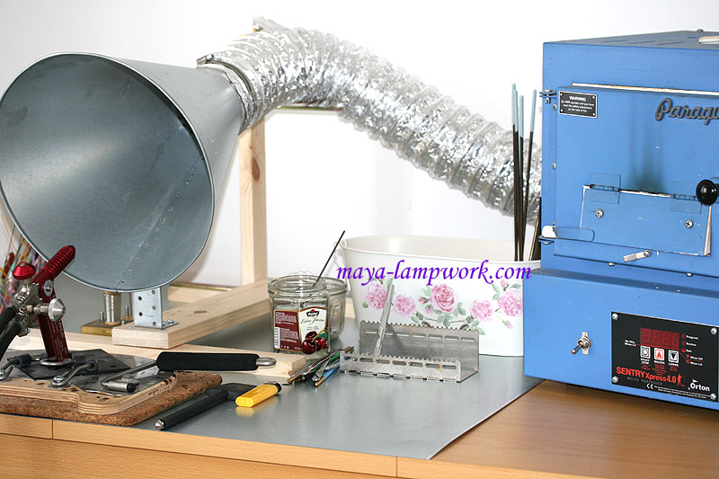My ventilation system Lampwork Etc.