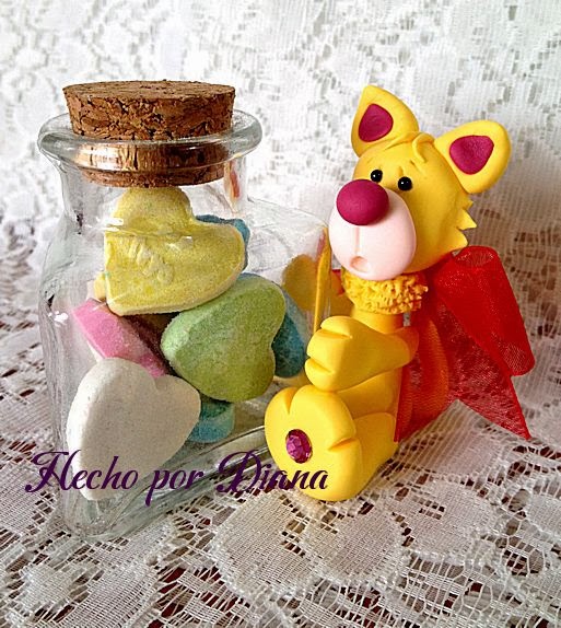 Manualidades diana Dulceros de amor y amistad