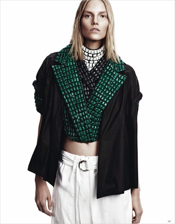 Suvi Koponen Vogue Alemanha Magazine Photoshoot Fevereiro 2014 Magazine Photoshoot : Suvi Koponen Photoshot For Cover for Vogue Magazine Alemanha Fevereiro 2014 Issue