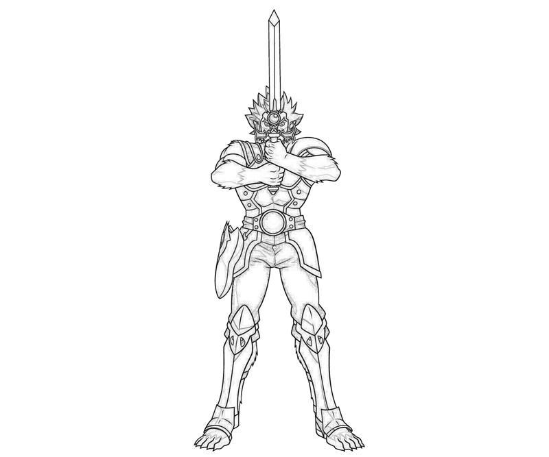 Lion O Skill Coloring Pages lion-o-skill-coloring-pages