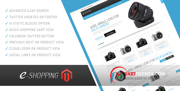 e-shopping-Magento-Theme