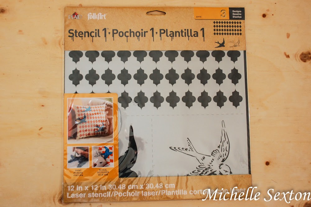 Amazing Layered Swallow Set Stencils from Stencil1 available at Jo-Ann's Fabric & Craft Store