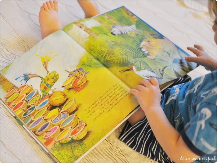chameleon's colours what we're reading - dear beautiful {a family