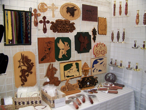 Handmade wooden items