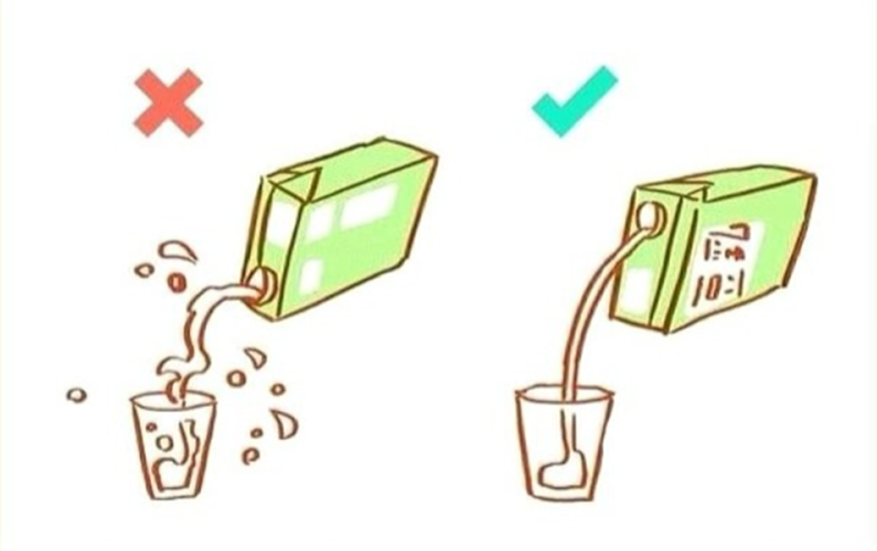 How to pour juice from Juice box..? | Idea to pour juice from juice tank | We all doing wrong | Right method to use and taking our juice from tank | taking out water from water tank | reveal unknown science