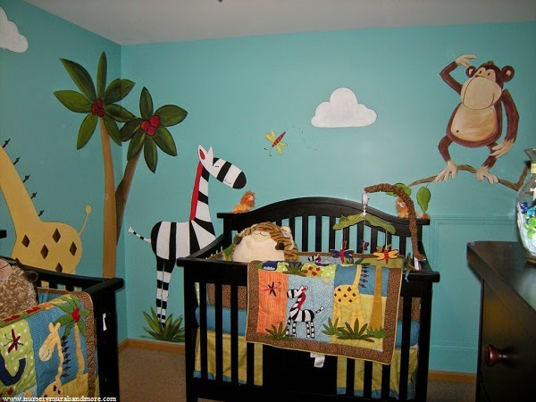 Petite Commode Chambre Bebe : Idée déco chambre bébé jungle Bébé et décoration Chambre Petite Commode Chambre Bebe : Idée déco chambre bébé jungle Bébé et décoration Chambre