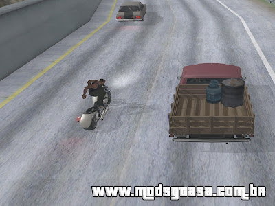 Mod Saltar da Moto em Movimento para um Carro para GTA San Andreas