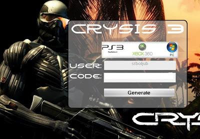 Crysis 3 Activation Key Generator