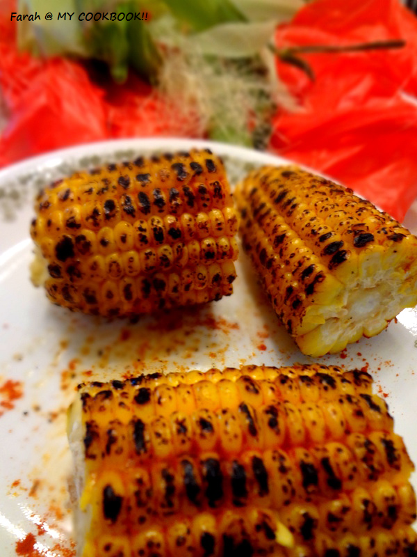MY COOKBOOK!! Burnt corn/ Sutte Solam