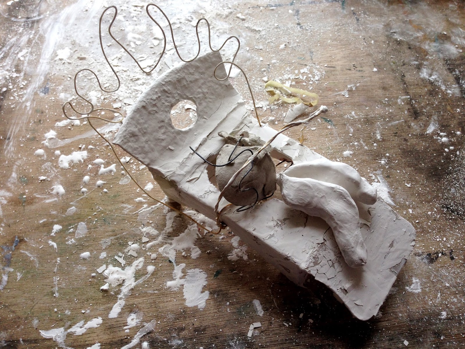 hand drawn and quartered