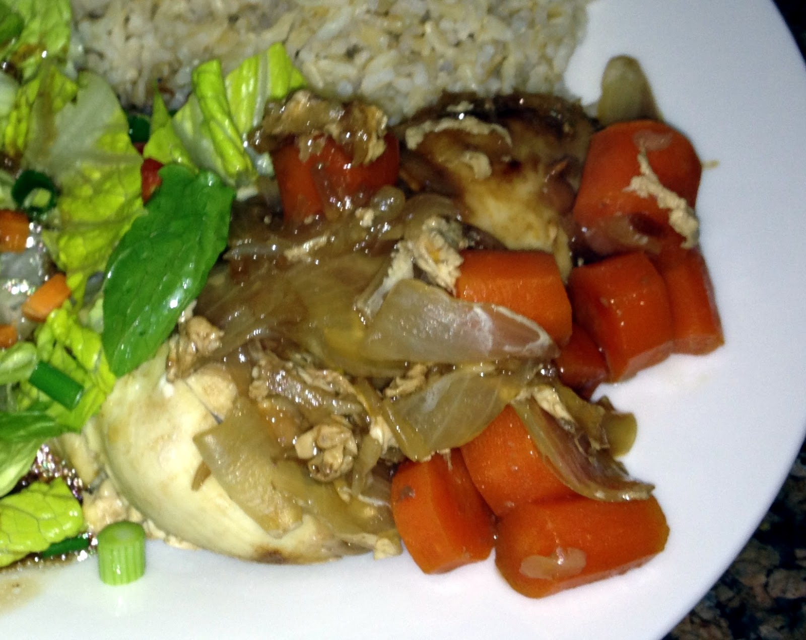 The Lewis Family Slow Cooker Onion Soup Mix Chicken {recipe}