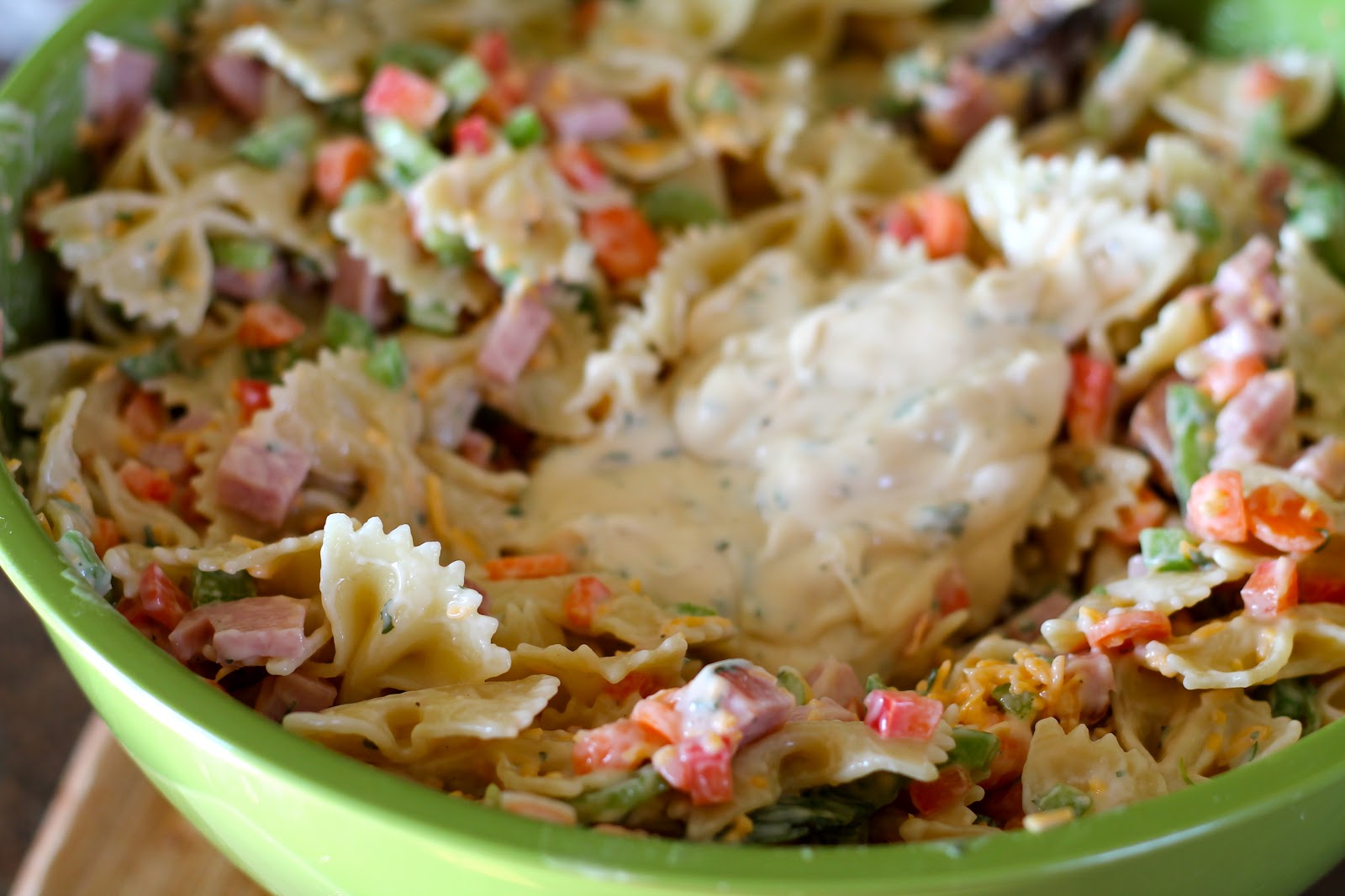 Mrs. Schwartz's Kitchen Honey Mustard Pasta Salad