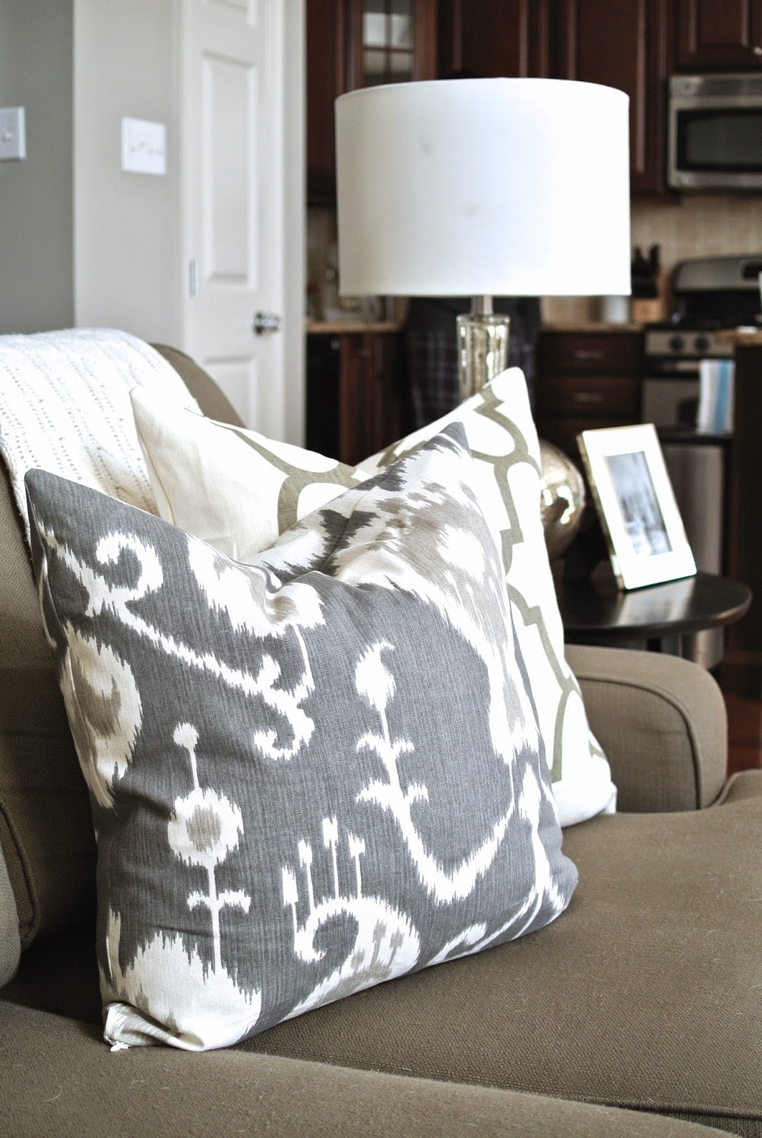 Olive Lane Pillows for the Family Room