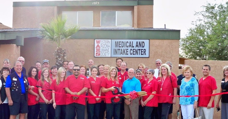 Western Arizona Humane Society Medical Intake Center Lake Havasu Area Chamber Of Commerce Newsfeed Ribbon Cutting