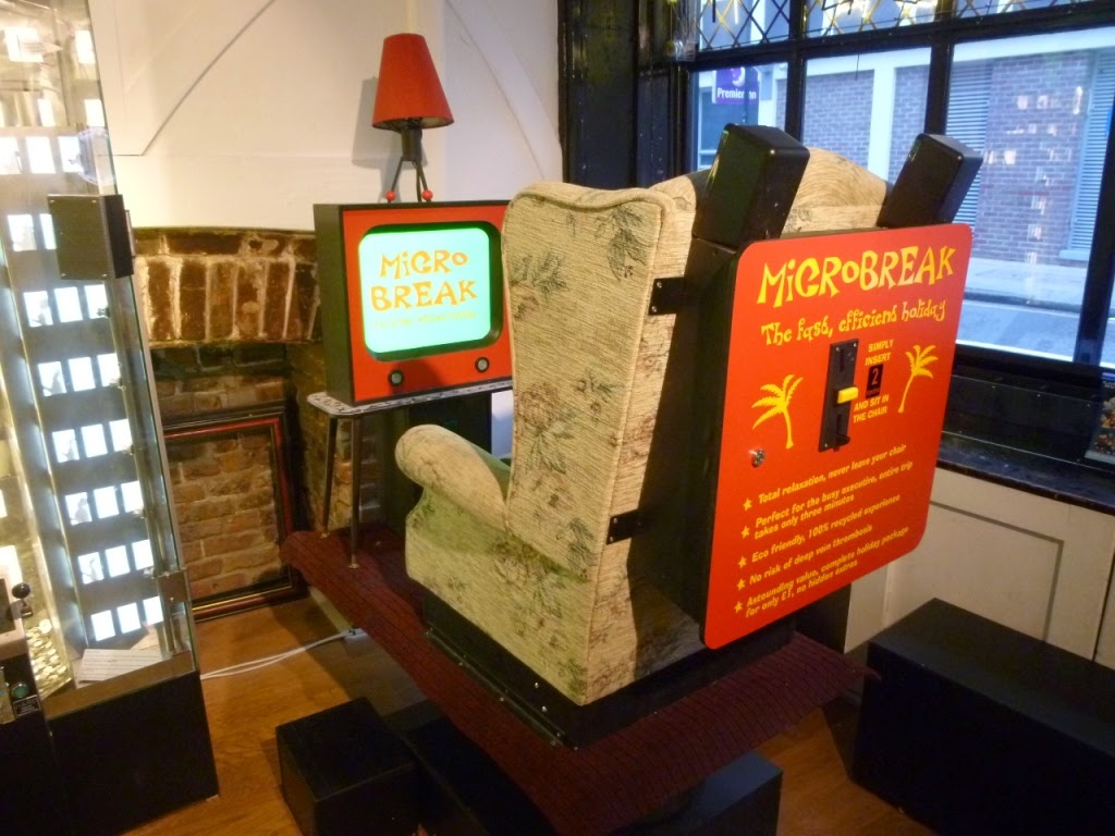 The Ham and Egger Files Novelty Automation arcade in London