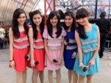foto personil blink girl band Indonesia