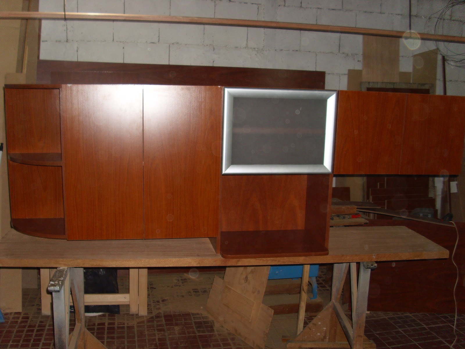 Mueble bajo mesada en juego con el mueble aéreo Mueble bajo mesada en juego con el mueble aéreo