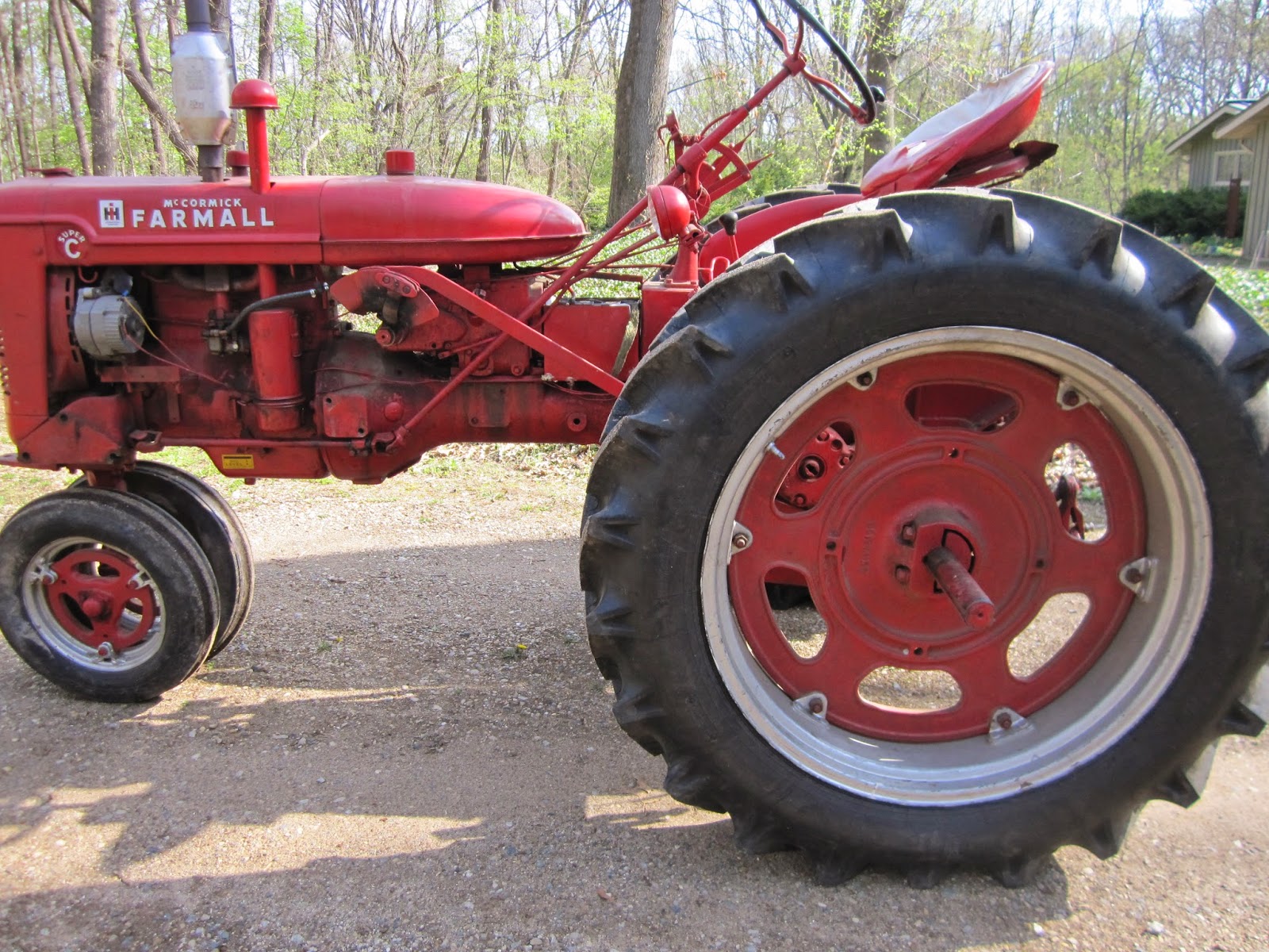 Farmall Super C and Fast Hitch Implements 1953 Farmall Super C Serial