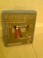 Kensington ComboSaver Notebook Lock Picture of ComboSaver Red Lock