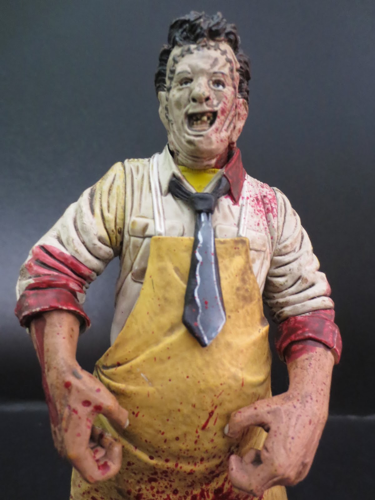 31 Days of Toy Terror: Leatherface from Movie Maniacs by McFarlane Toys.