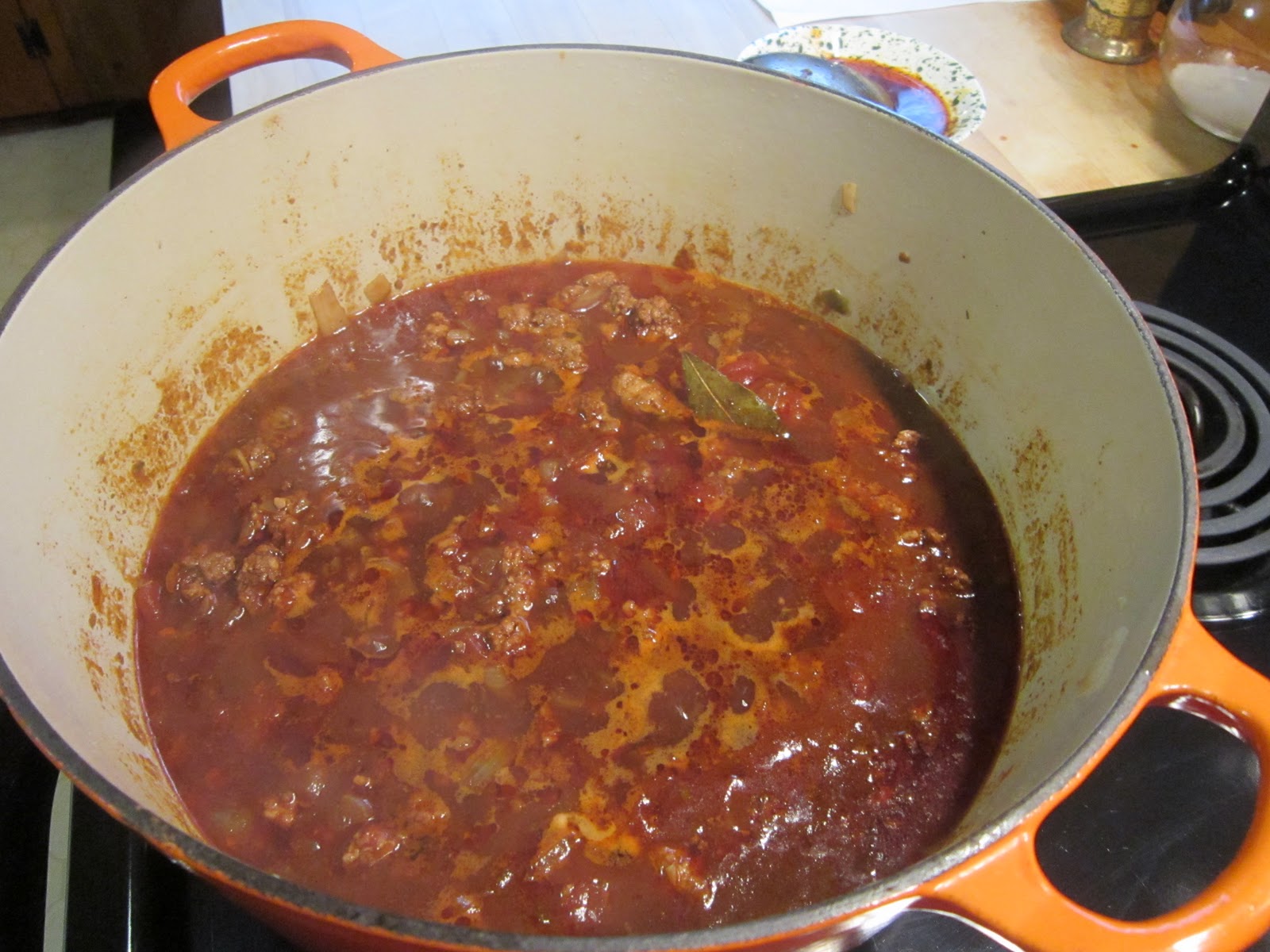Fatback and Foie Gras Beefalo Milk Stout Beer Chili Recipe