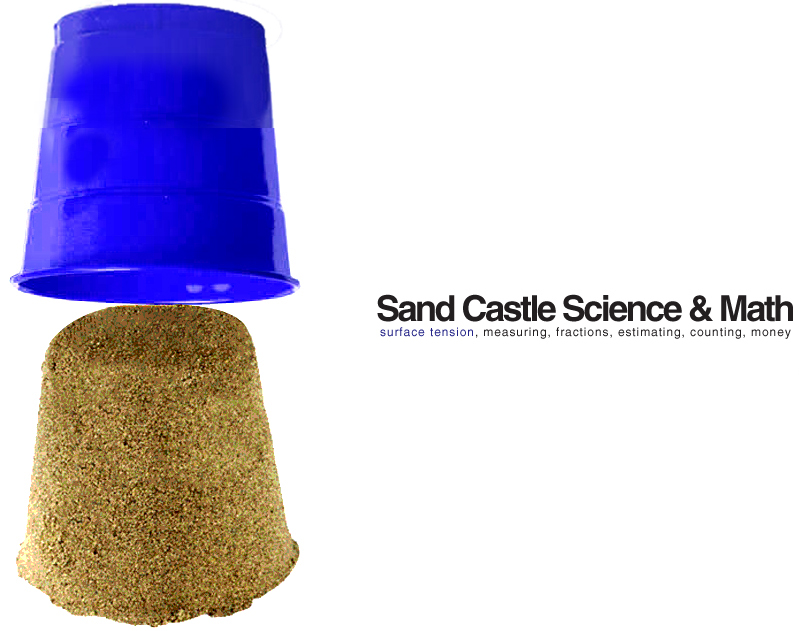E is for Explore! Sand Castle Experiment