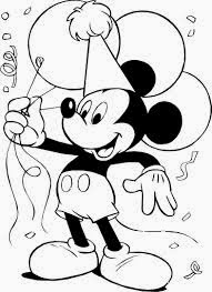 Mickey Mouse Christmas Coloring Pages For Kids 5