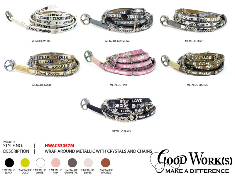 Viktor Viktoria's View Good Works Bracelet With Chains Be a Rockstar