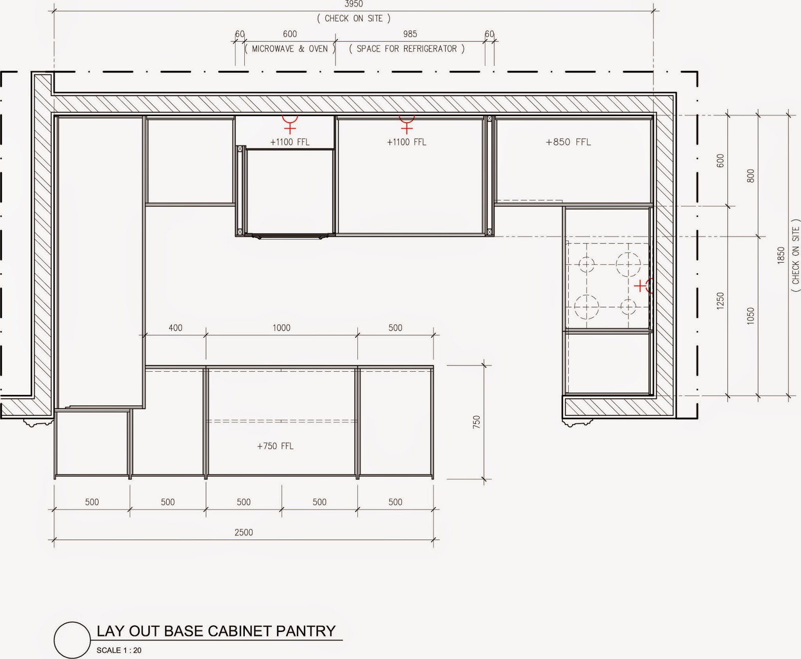 Gambar Kerja Pantry Konsultan Bangunan Dan Jasa Desain Interior