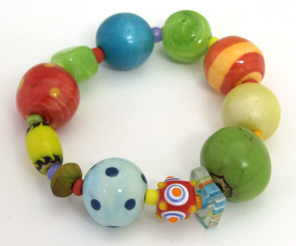 Art Bead Scene Blog The Bead Biz Elastic Bracelet Tips