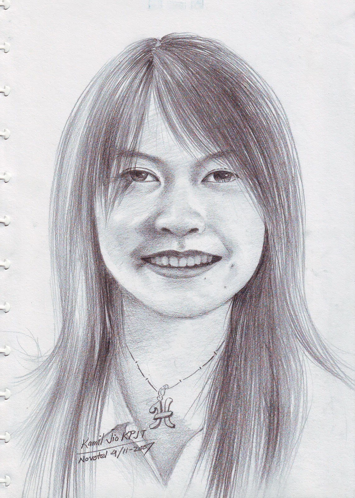 Sketsa Wajah - By Khamil Jio | Karikatur & Sketsa