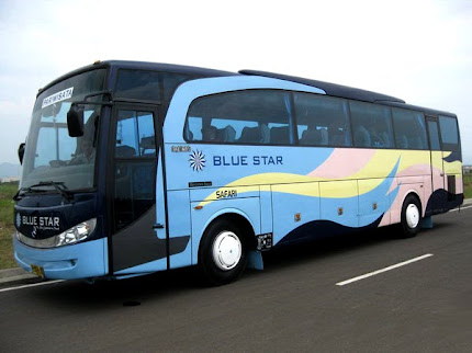 Gambar Bus Blue Star