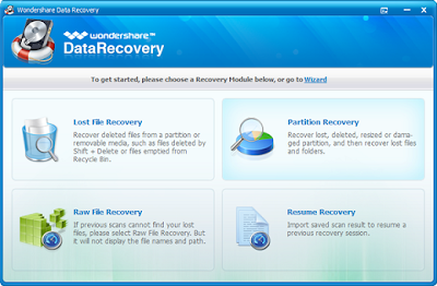 Wondershare Data Recovery v3.0.0