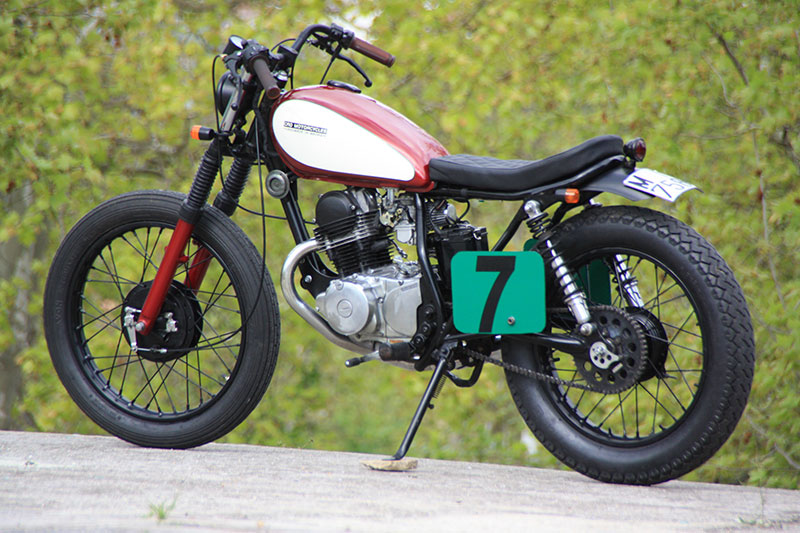 Hell Kustom Yamaha SR125 By Cafe Racer Obsession