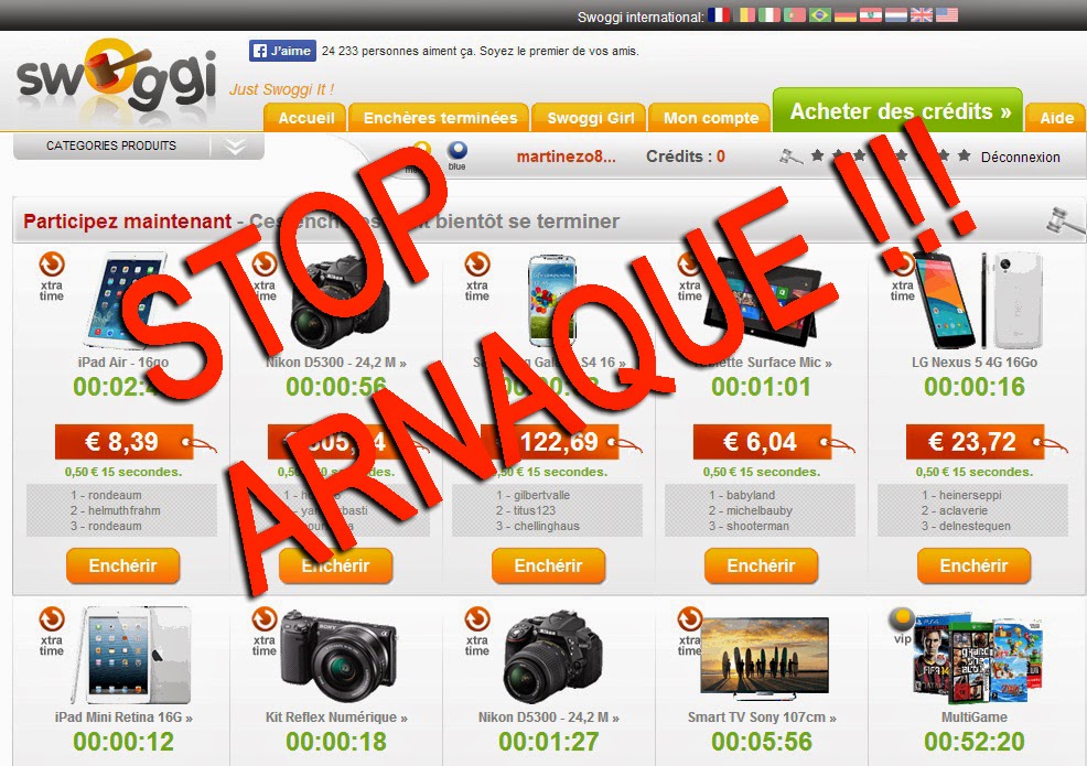 Arnaque sur internet site de rencontre